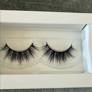 SARA M False Eyelashes - Black Fluffy Volume Lashes NEWBIN A BOX